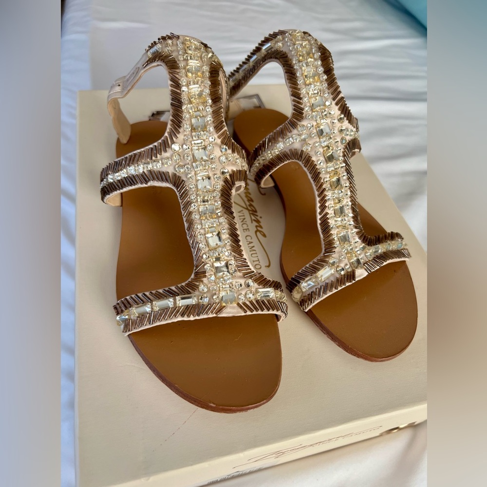 Vince Camuto sandals with box